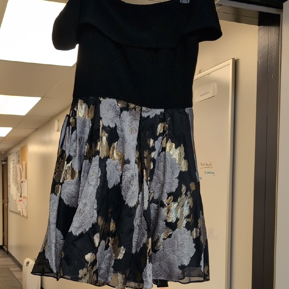 Betsy & Adam Black Dress
